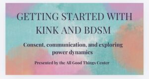Getting Started with Kink and BDSM